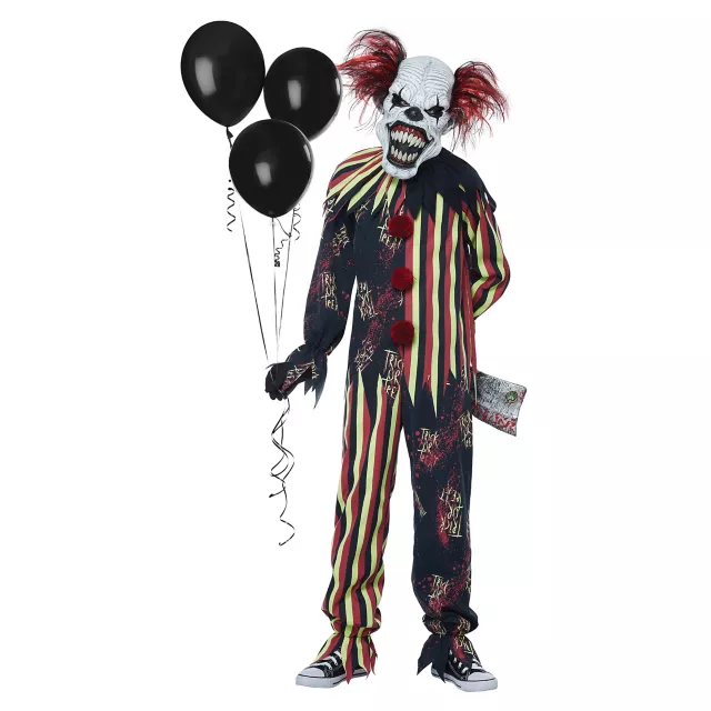 Kids Glow in the Dark Clown Costume