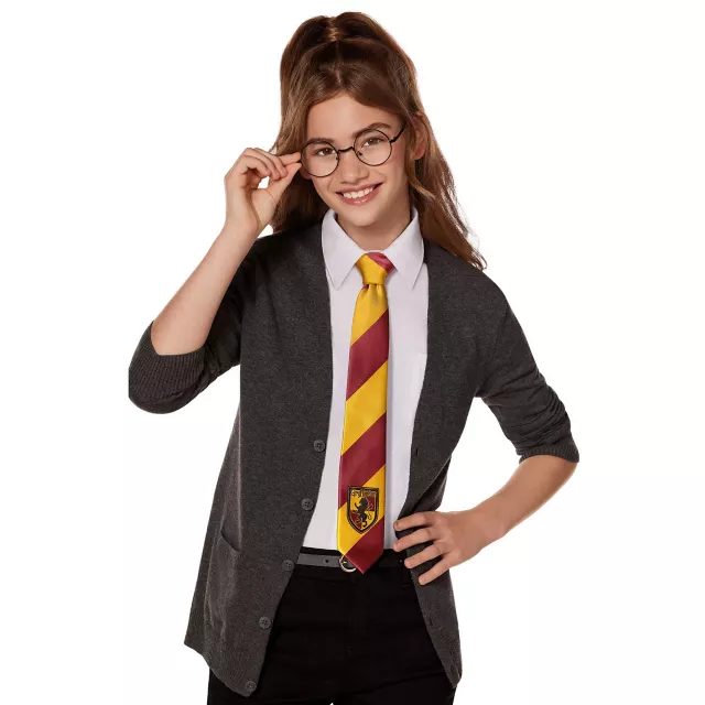 Kids Sparkling Gryffindor Tie - C Harry Potter