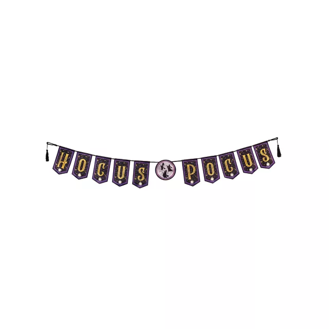 Light-Up Hocus Pocus Banner - Disney