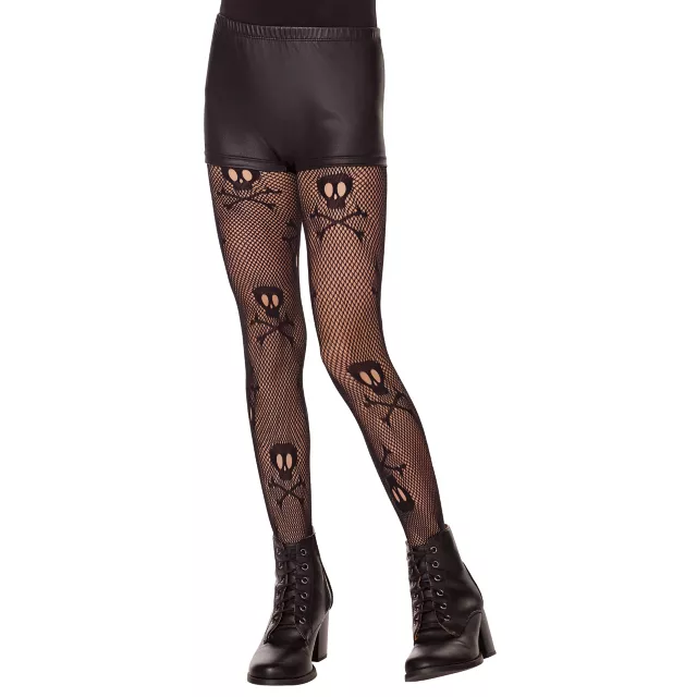 Kids Skull Tights