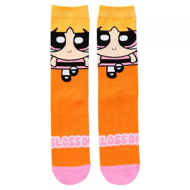 Blossom Crew Socks - The Powerpuff Girls