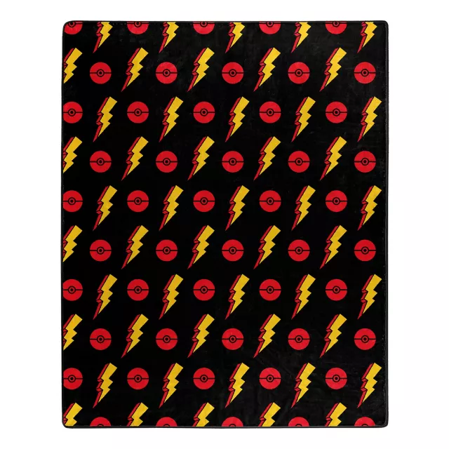 Pikachu Lightning Bolt Fleece Blanket - Pokémon