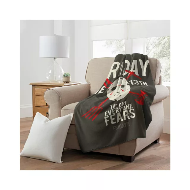 Camp Crystal Lake Fleece Blanket - Friday the 13th