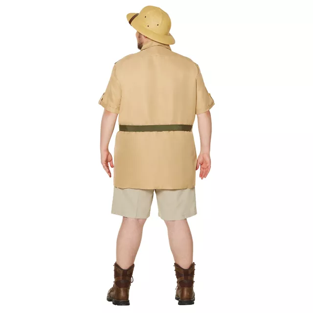 Adult Men's Zookeeper Plus Size Costume