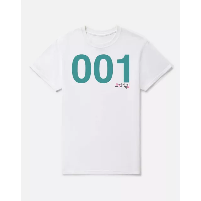 Player 001 T Shirt - Squid Game