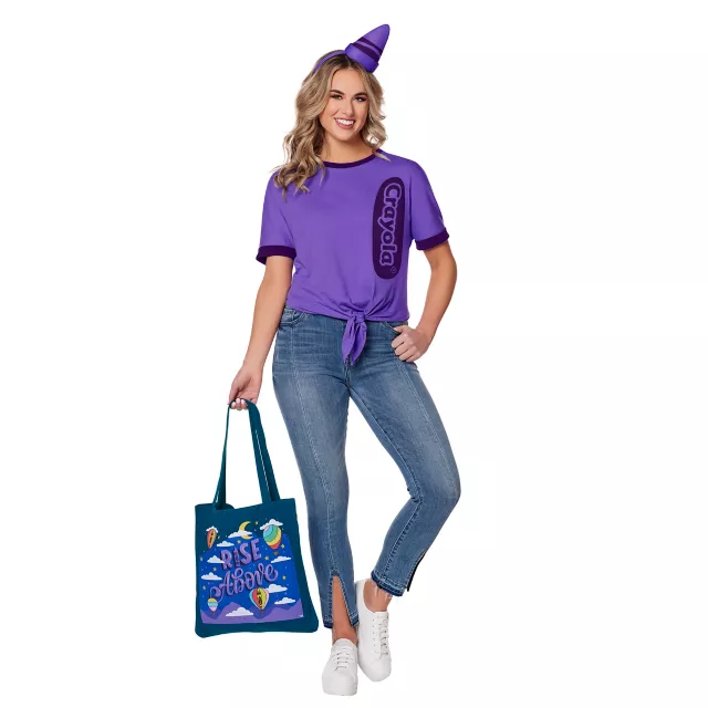 Adult Rise Above Purple Crayon Costume Kit - Crayola