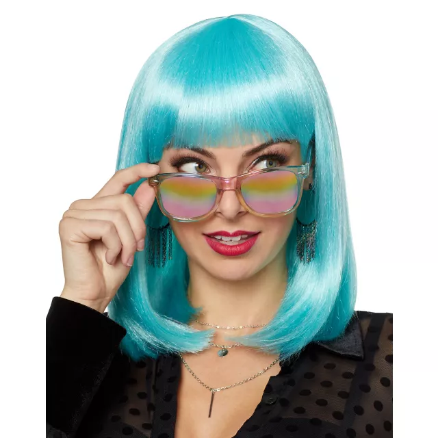 Pageboy Light Blue Wig