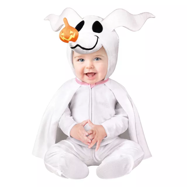 Baby Zero Light-Up Hooded Jumpsuit Costume - The Nightmare Before Christmas