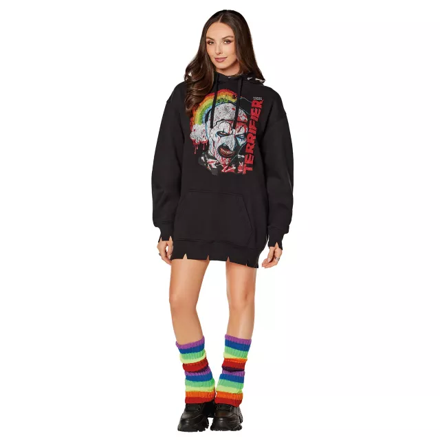 Art the Clown Rainbow Hoodie - Terrifier