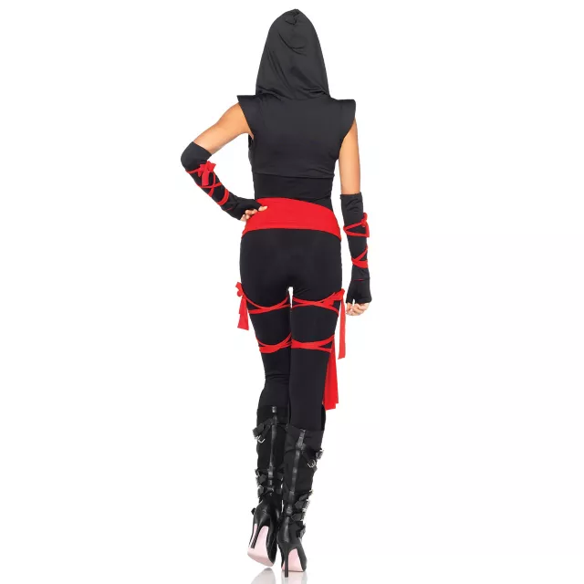 Adult Deadly Ninja Jumpsuit Costume
