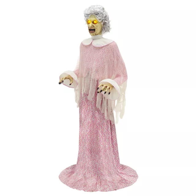 5 Ft 8 In Twisted Grandma Animatronic