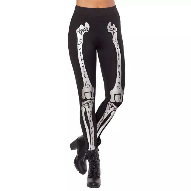 Adult Skeleton Leggings