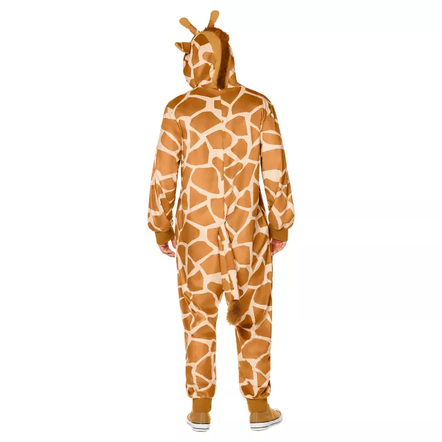 Adult Giraffe Jumpsuit Costume