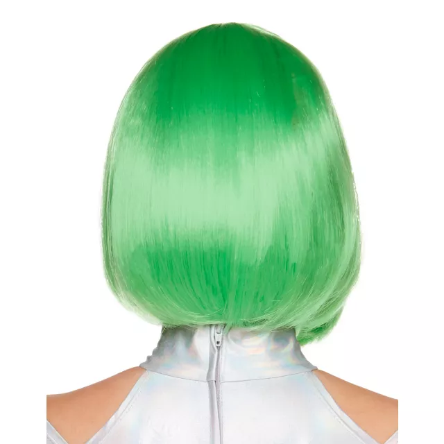 Green Bob Wig