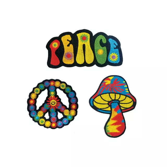 '60s Hippie Patch Set