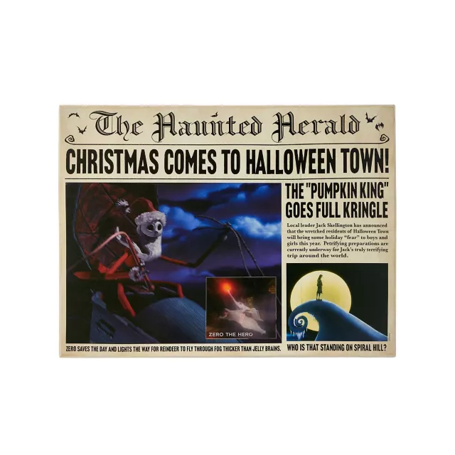 The Haunted Herald Sign - The Nightmare Before Christmas