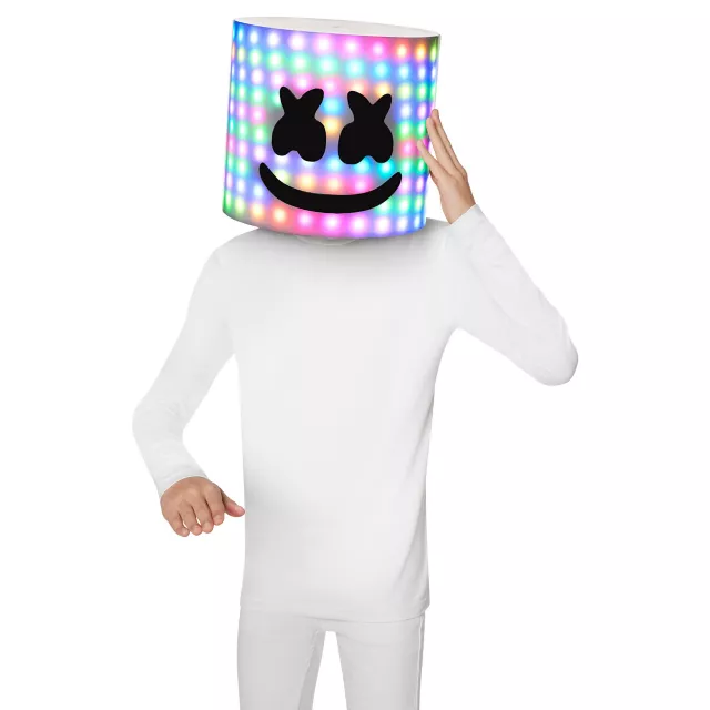 Kids LED Light-Up Marshmello Helmet