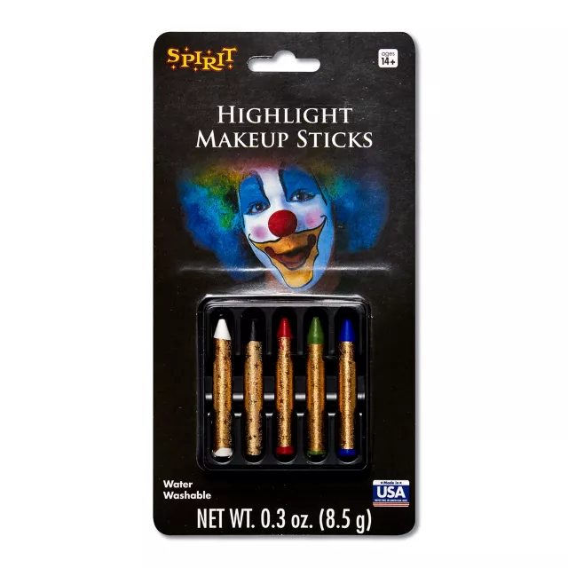 Multi-Pack Highlight Makeup Crayons - 5 Pack