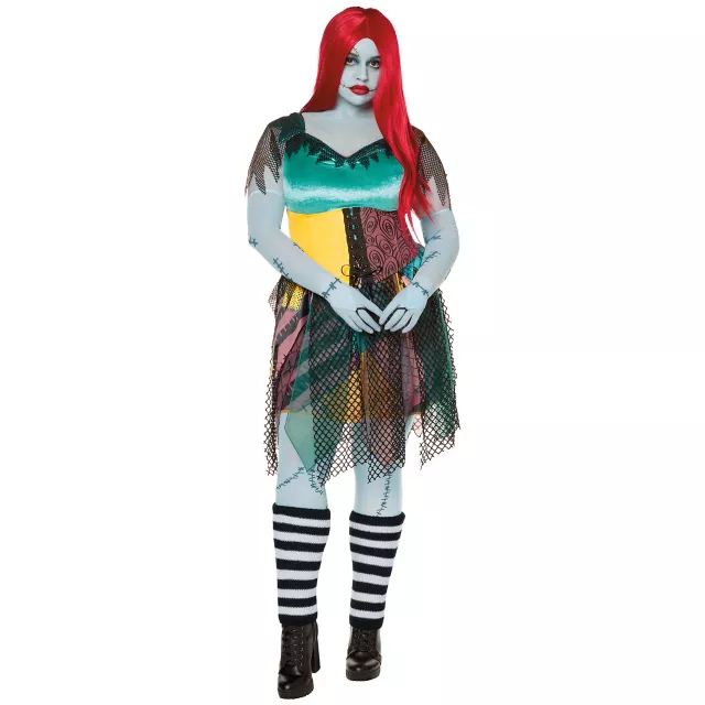 Adult Sally Plus Size Costume The Signature Collection - The Nightmare Before Christmas