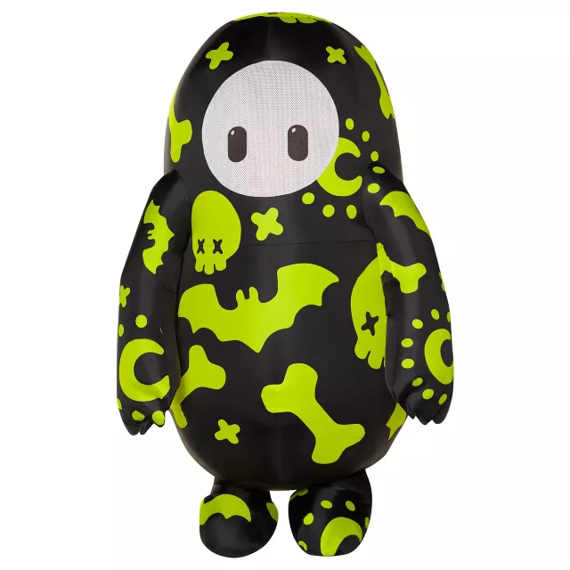 Kids Glow in the Dark Spooky Doodles Inflatable Costume - Fall Guys