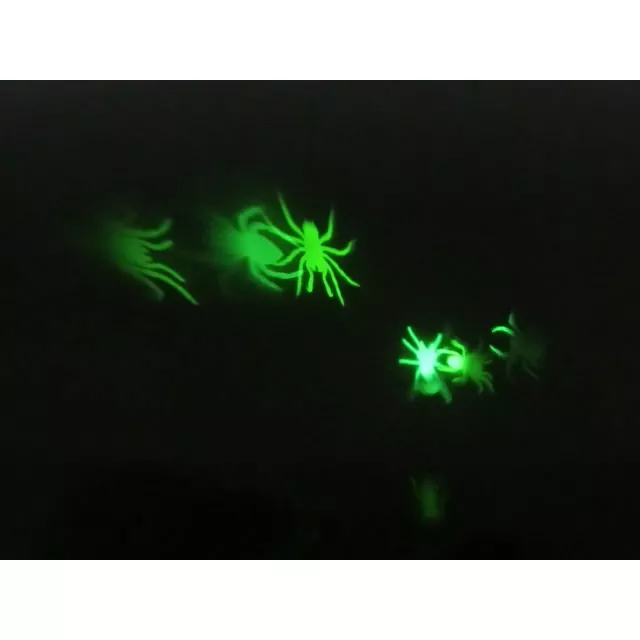 Whirl-A-Motion LED Green Spiders Projection Spot Light