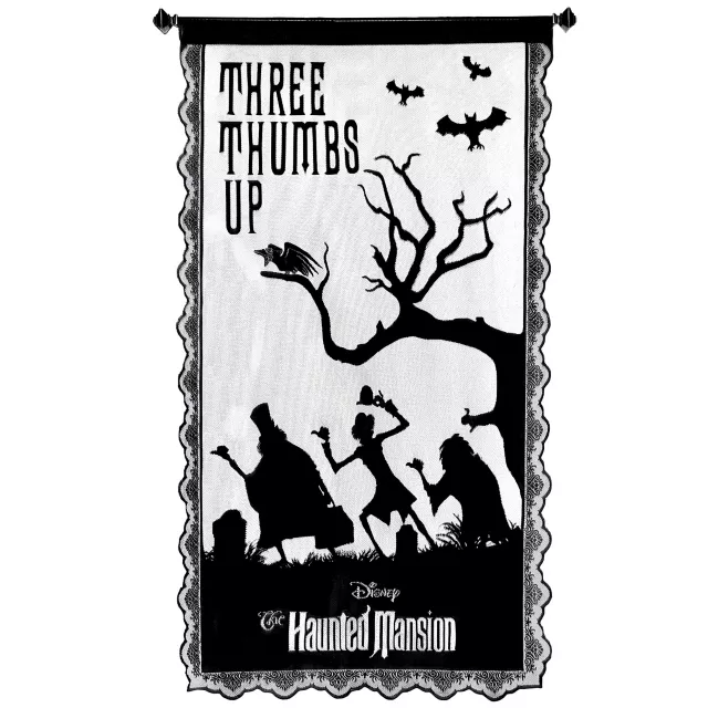 Three Thumbs Up Light-Up Lace Panel - The Haunted Mansion