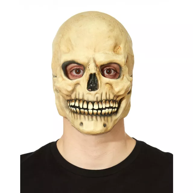 Over the Head Bone Skull Mask
