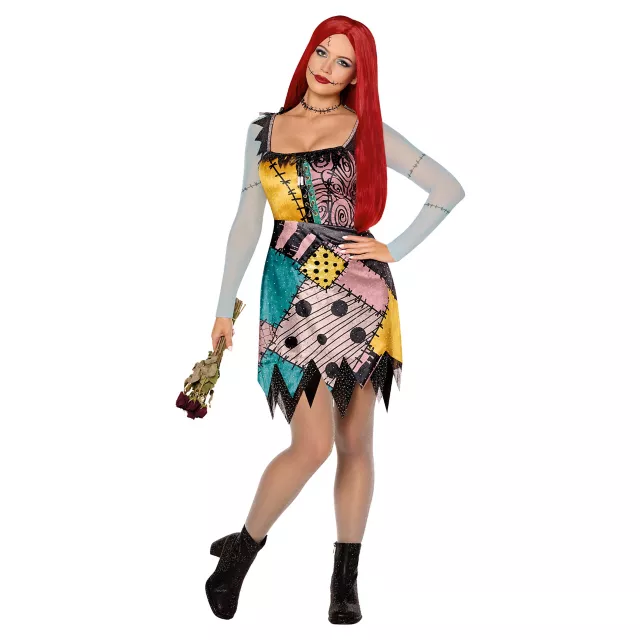 Adult Bling Sally Costume - The Nightmare Before Christmas