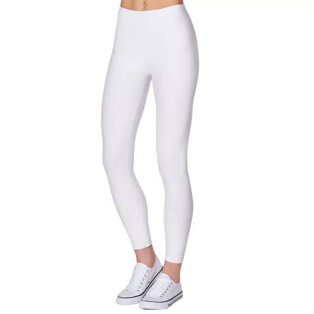 Red Footless Leggings