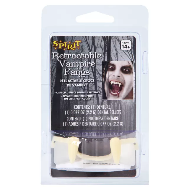 Retractable Vampire Fangs