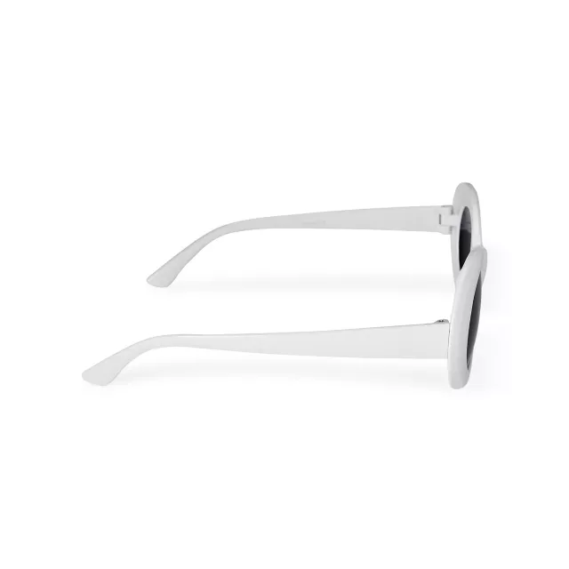 '60s White Sunglasses