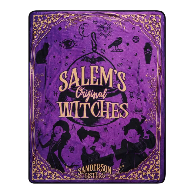 Salem's Original Witches Fleece Blanket - Hocus Pocus