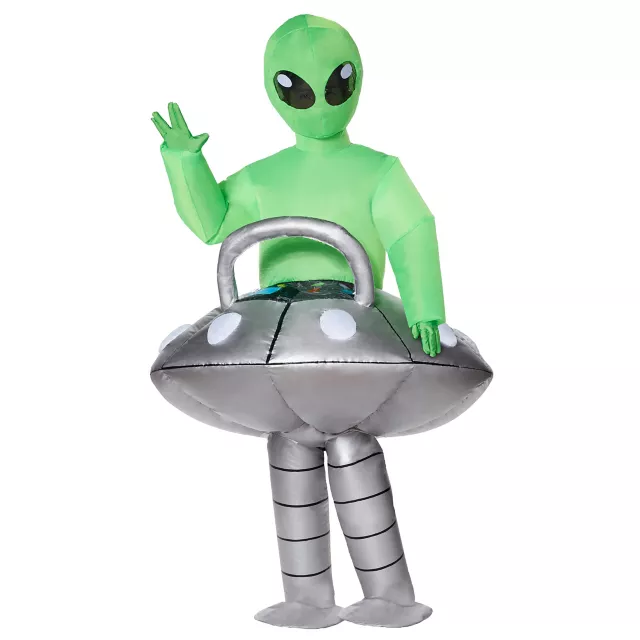 Kids Inflatable Alien UFO Costume