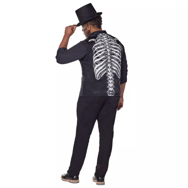 Adult Skeleton Plus Size Vest