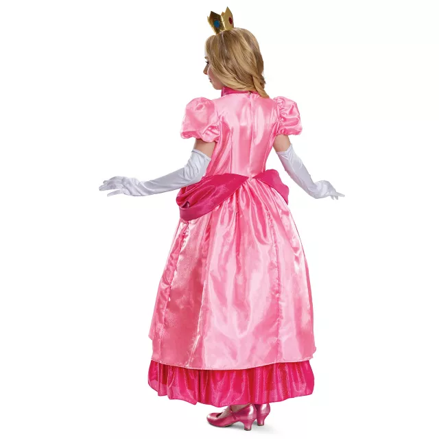 Kids Princess Peach Costume Deluxe - Super Mario Bros.
