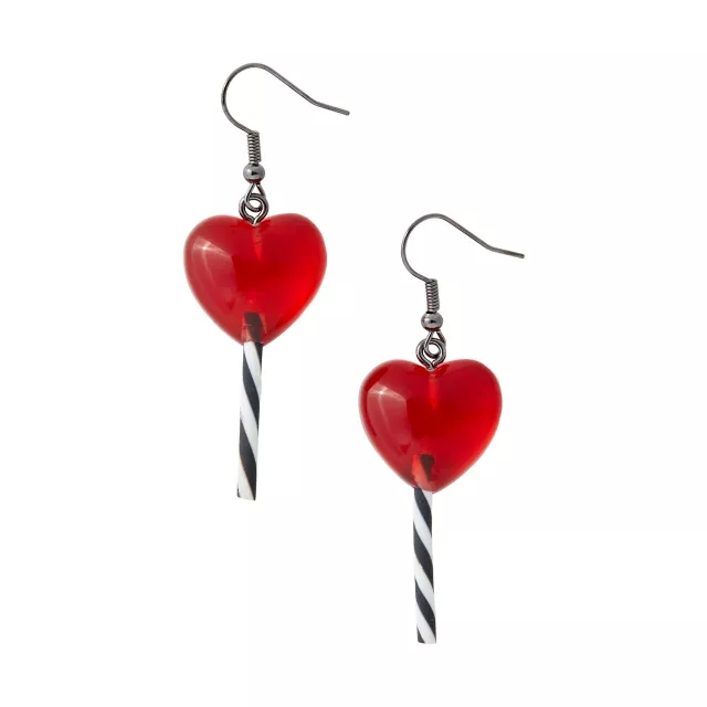 Kids Candy Heart Earrings