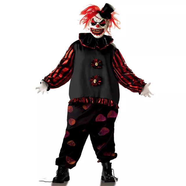 Adult Red Carver the Clown Costume