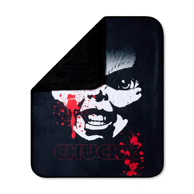 Chucky Wanna Play Fleece Blanket
