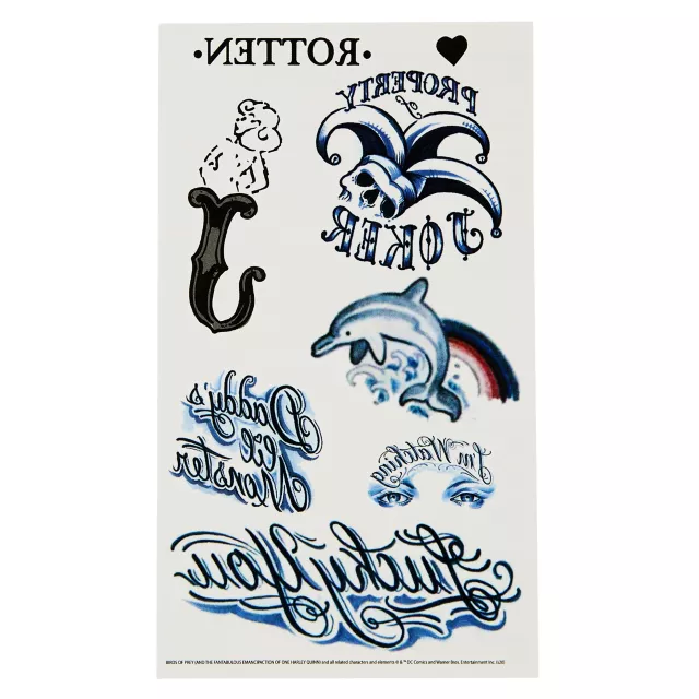 Harley Quinn Tattoo Set - The Suicide Squad