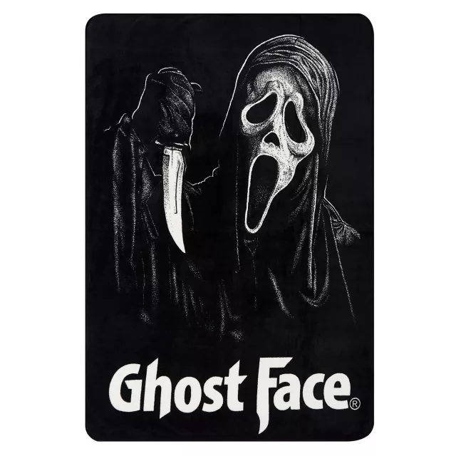 Ghost Face Fleece Blanket