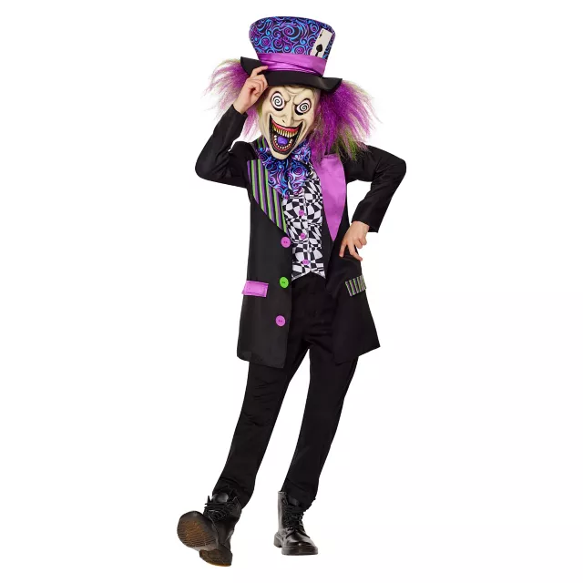 Kids Dark Mad Hatter Costume