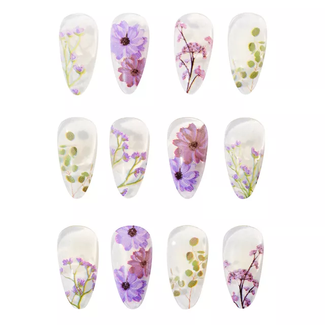 Fairy Flower Press On Nails