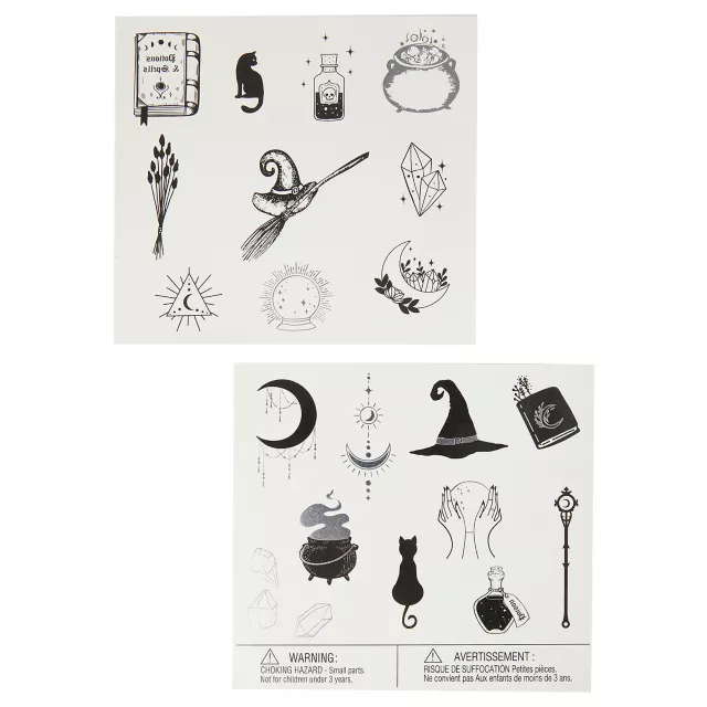 Kids Sorceress Temporary Tattoos