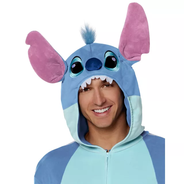 Adult Stitch Jumpsuit Costume - Lilo & Stitch