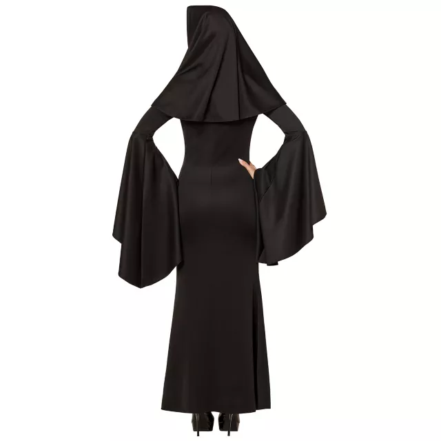 Adult Long Sexy Nun Costume
