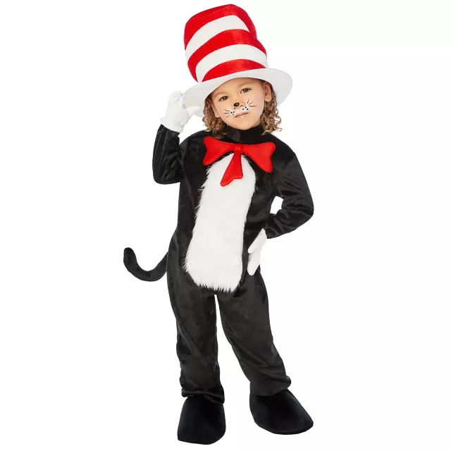 Toddler Cat in the Hat Jumpsuit Costume - C Dr. Seuss