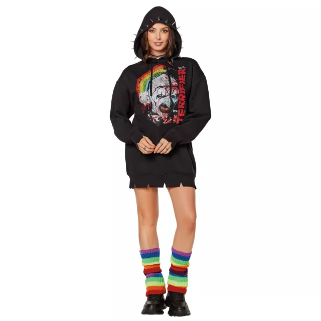 Art the Clown Rainbow Hoodie - Terrifier