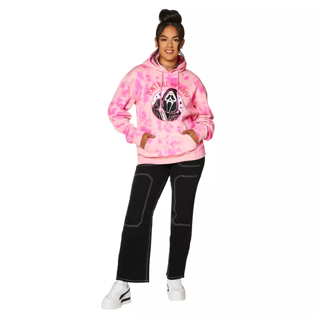 Tie-Dye Ghost Face Hoodie