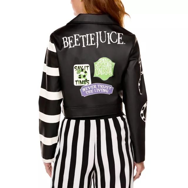 Beetlejuice Leather Jacket