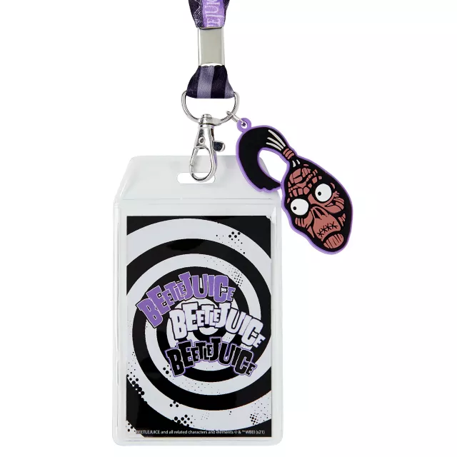 Beetlejuice Lanyard